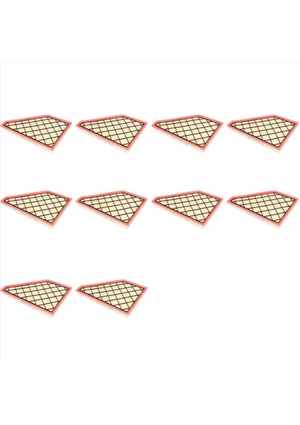 10X Araç Kabin Hava Filtresi Anti-Pollen Toz Yedek Parça Hava Alım Filtresi Cadillac A3212C 23321606 (Yurt Dışından)