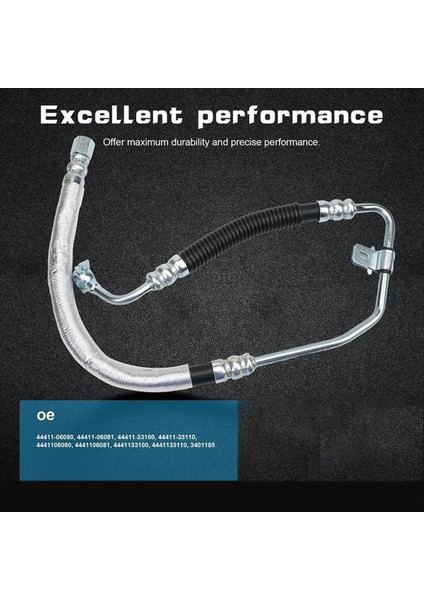 Güç Direksiyon Basınç Hattı Hortum Montajı 3401185 44411-06080 Toyota Için Camry Soara Lexus ES300 ES330 (Yurt Dışından) modelleri