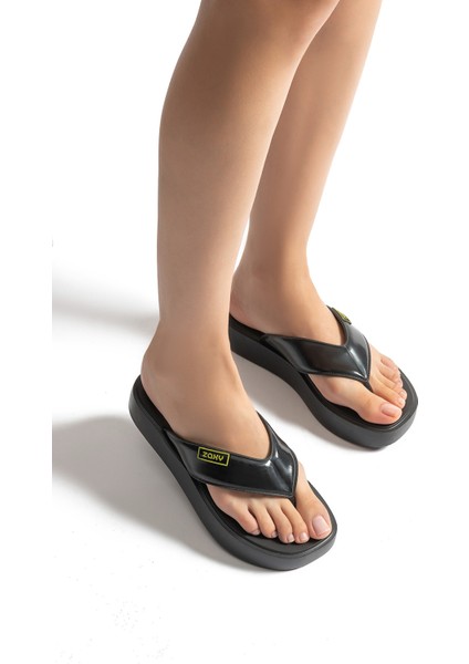Trend Kadın Parmak Arası Terlik Siyah 35/42