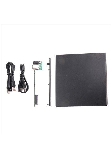 12 7mm Harici DVD Muhafaza USB 2 0 Dizüstü Bilgisayar Masaüstü Pc Optik Disk Sürücüsü Sata&#39 Ya Sata&#39 Dan Harici Dvd/cd-Rom Kılıfı (Yurt Dışından) fırsatları