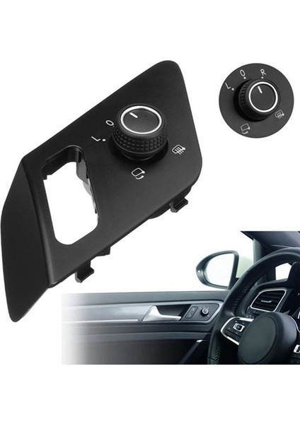 5G0959565 Araba Tarafı Dikiz Ayna Anahtarı Ayar Düğmesini Ayar Düğmesi Için Vii Mk7 2014 2015 2015 2017 2018 (Yurt Dışından) fiyatları
