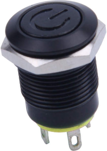 3x 12V 2A 9 5mm LED Metal Kapak Güç Anlık Push Düğme Anahtarı Arabası Dıy Modifiye Sarı (Yurt Dışından) fırsatları