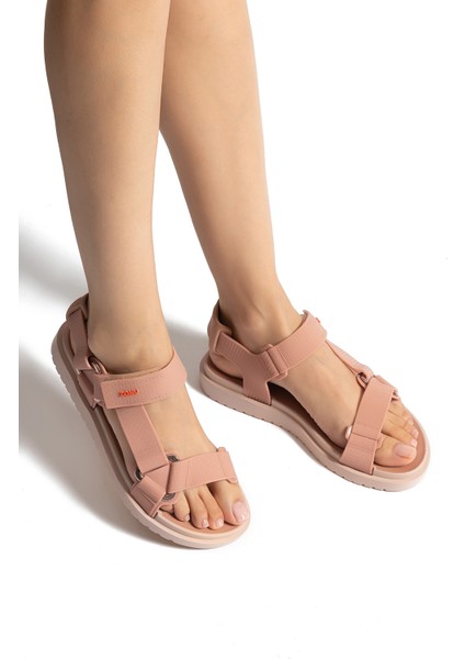 Go Papete Kadın Sandalet Pudra 35/42