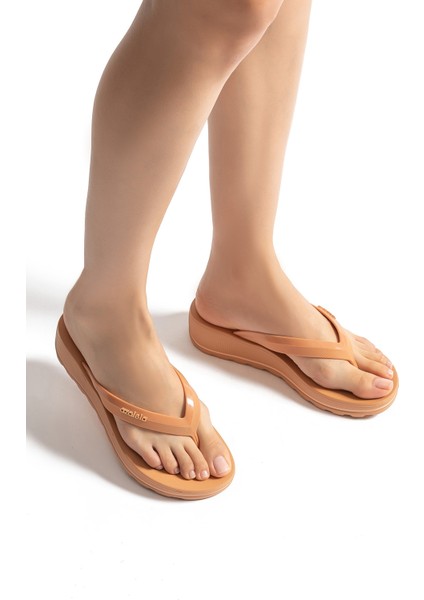 Fabi Line Kadın Parmak Arası Terlik Pudra 35/40