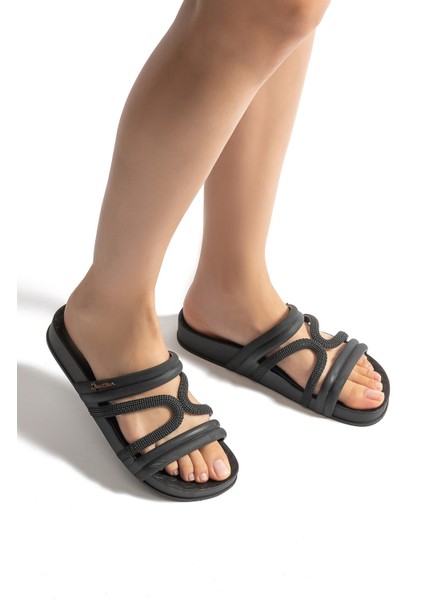 Walk Slide Kadın Terlik Siyah 35/40 FF0037