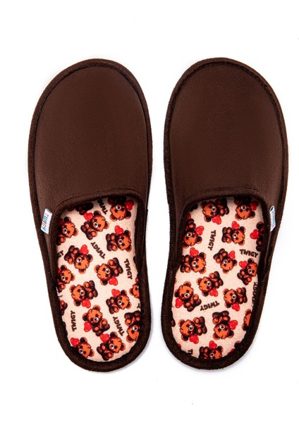 Amore Kadın Ev Terliği Kahverengi 36/41 EE0244