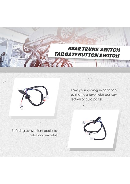 25380-JG00A 25380JG00A Araba Arka Bagaj Anahtarı Bagaj Kapağı Nissan X-Trail 2007-2014 (Yurt Dışından) modelleri