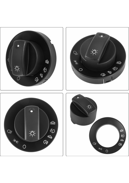 Audi A4 B6 B7 / Far Dimmer Anahtarı / Gösterge Tablosu Dimmer Için Araba Far Sis Anahtarı Kapağı (Yurt Dışından) indirimleri