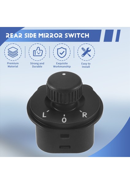 Arka Yan Ayna Anahtarı Kontrolü Ayarlama Düğmesi For-Polo 2010-2019 6R1959565F 6r1 959 565F 6R1959565A (Yurt Dışından) fırsatları