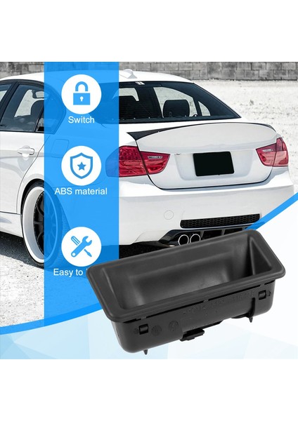 Araba Bagaj Kilit Büzülme Düğmesi Serbest Bırakma Tutucu Anahtarı 51247118158 -Bmw E82 E90 E91 E92 E93 E60 E84 E70 E71 (Yurt Dışından) indirimleri