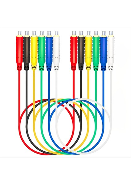 6pcs Manyetik Testi Silikon Esnek Jumper Test Teli Yumuşak Sensörler Anahtarlar Test Kurşununu Test Için 30V AC/5A 20AWG (Yurt Dışından)