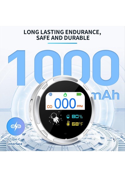 HD10 Karbon Monoksit Alarm Dedektörü Ev Halkı Taşınabilir Karbon Monoksit Dedektörü Arabalar Kampçılar ve Oteller Siyahları Için Uygun (Yurt Dışından) indirimleri