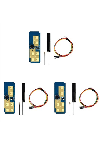 3x HLK-LD2450 24G Akıllı Ev Dalgası Insan Vücudu Hareket Hedef Izleme Radar Sensör Modülü Test Mesafesi Açısı Hızı (Yurt Dışından)