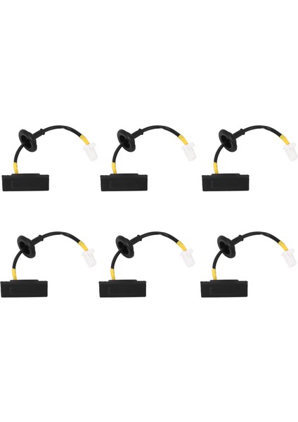 6x Araba Arka Bagaj Bound Sweet Anahtar Boot Lid Bagaj Kapağı Açma Düğmesi Kia Pride 2011-2015 812601W220 (Yurt Dışından)