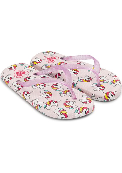 Işık Çocuk Terlik Pembe 30/35