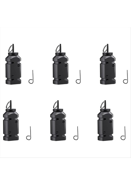 6pcs Çevre Gezisi Alarmı Gezi Alarmı 12 Gauge Kamp Gezisi Tel Alarm Cihazı Ayı Caydırıcı Kamp Güvenlik Gezisi Alarmı (Yurt Dışından)