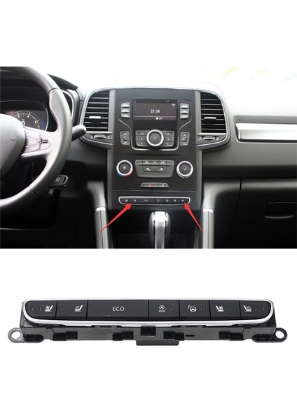 Renault Espace Koleos Megane Paneli Çok Fonksiyonlu Anahtar Koltuk Isıtma Anahtarı Eko Başlat Durdur Switch 283E86792R (Yurt Dışından) fiyatları