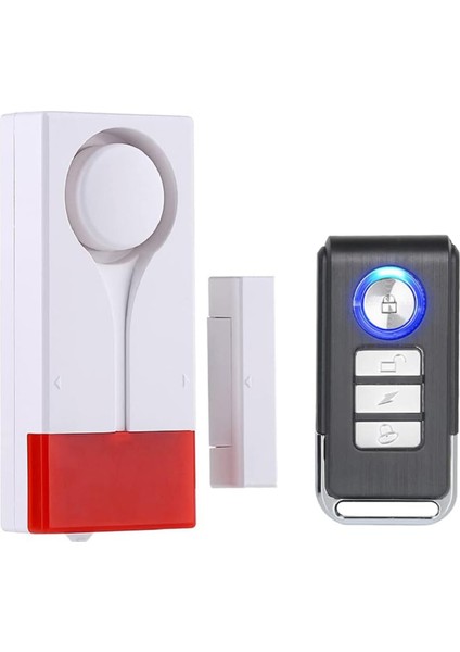 Kapı Penceresi Açık Alarm Kablosuz Uzaktan Kumanda Manyetik Sensör Chime Hırsızlık Önleme Ev Güvenlik Diy Koruması (Yurt Dışından)