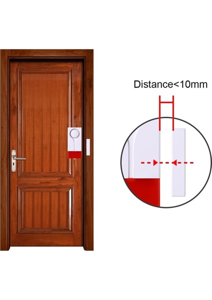 Kapı Penceresi Açık Alarm Kablosuz Uzaktan Kumanda Manyetik Sensör Chime Hırsızlık Önleme Ev Güvenlik Diy Koruması (Yurt Dışından) fırsatları
