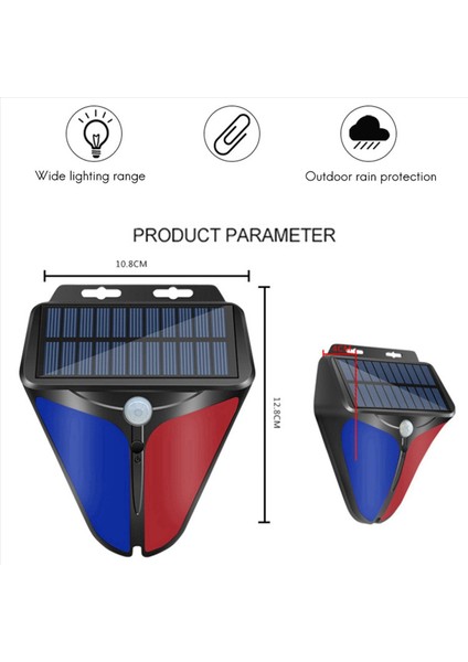 2x Kablosuz Güneş Powered Alarm Insan Vücudu Dış Mekan Uyarı Için Su Geçirmez Işlevle Işık Algılama Alarmı Algılama (Yurt Dışından) fırsatları