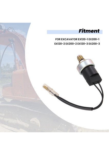 4259333 Hitachi Exkavator Için Hidrolik Yağ Basınç Anahtarı Sensörü EX120-1 EX200-1 EX120-2 EX200-2 EX120-3 EX200-3 (Yurt Dışından) modelleri