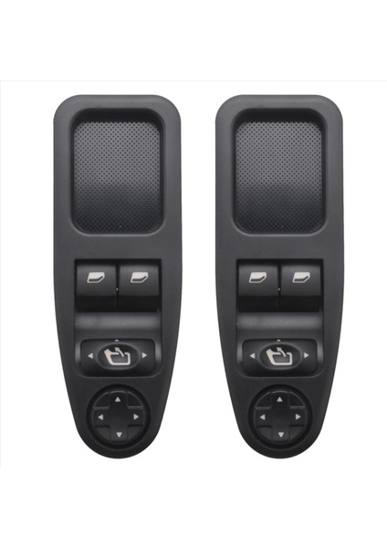 2x 6554 Zj Fiat Scudo Citroen Jumpy Peugeot Uzmanı Için Elektrikli Pencere Anahtarı 07 (Yurt Dışından)