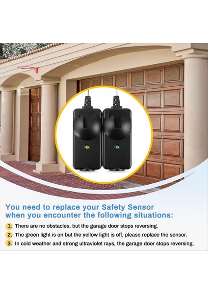 41A5034 Için Güvenlik Sensörü Işın Gözü Sears Sears Chamberlain Craftsman Garaj Kapı Açıcı (Yurt Dışından) fiyatları