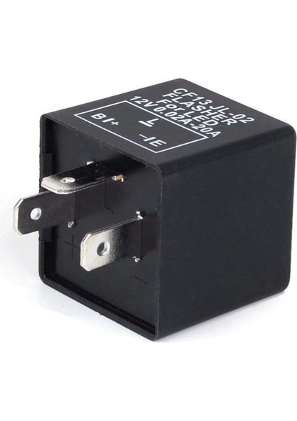 2x Araba 3 Pimli Cf-13 LED 12V Flasher Röle Dönüş Sinyali Yanıp Sönmesi Için Düzeltme (Yurt Dışından) modelleri