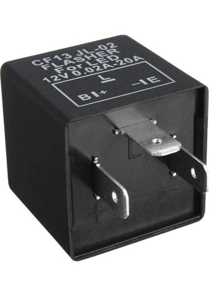 2x Araba 3 Pimli Cf-13 LED 12V Flasher Röle Dönüş Sinyali Yanıp Sönmesi Için Düzeltme (Yurt Dışından) fırsatları