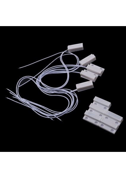 15 Pcs Mc-38 Kablolu Kapı Penceresi Sensör Ev Alarm Sistemi Için Manyetik Anahtar Sensör Birlikte Olduğunda Normalde Kapalı Nc (Yurt Dışından) modelleri