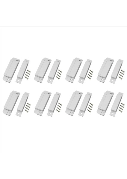 8x Manyetik Sensör Ana Kapı Penceresi Giriş Uyarı Alarm Anahtarı (Yurt Dışından)