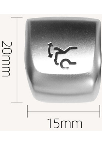 3x Arka Bagaj Anahtarı Kontrol Düğmesi Bagaj Onarım Düğmesi Mercedes Benz C E Glk Sınıfı W205 W253 W222 (Yüksek Profil) (Yurt Dışından) modelleri