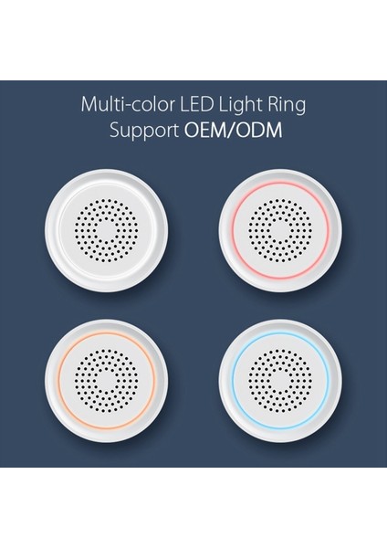 Tuka Alarm Akıllı Siren Wifi Alarm Sensörü Ses Işık Uyarısı USB Alexa Google Home Için Uyumlu Akıllı Sensör (Yurt Dışından) fiyatları