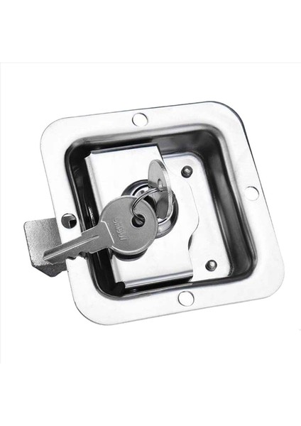 4x Paslanmaz Çelik Kamyon Rv Alet Kutusu Kilit Römork Kapısı Kolu Mandal 8 Anahtarlı Hırsızlık Önleyici Kürek Kilitleri (Yurt Dışından) fiyatları