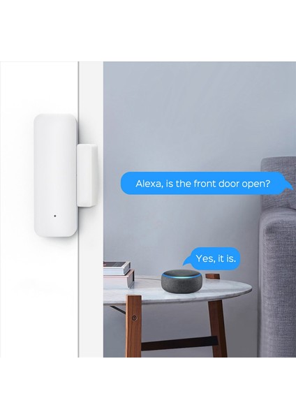 3x Tuya Zigbee 3 0 Akıllı Pencere Kapı Sensörü Zigbee 3 0 Kablosuz Bağlantı Akıllı Yankı Hub Smartlife Için Çok Işlevli (Yurt Dışından) modelleri