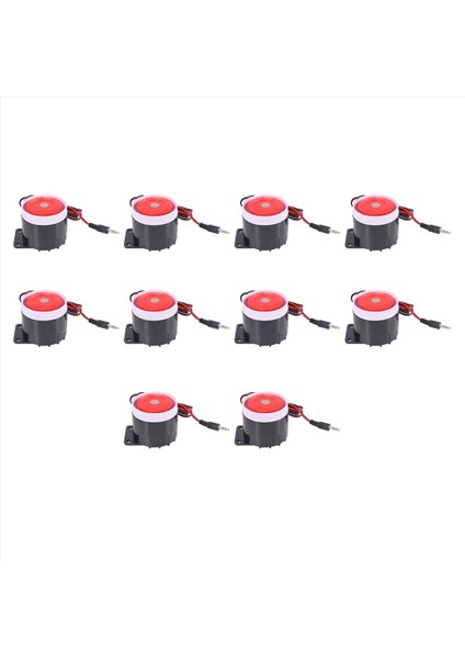 Ev Güvenlik Alarm Sistemi Için 10X Kablolu Mini Siren Boynuz Siren 120DB 12V (Yurt Dışından)