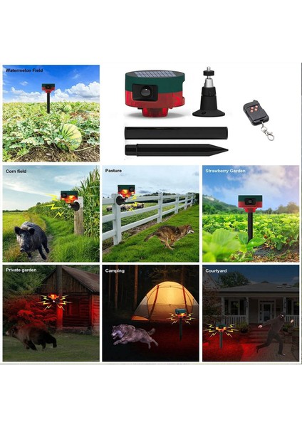 Güneş Kızılötesi Alarm Hareket Sensörü Dedektörü Açık Su Geçirmez Hayvan Kovucu Güvenlik Alarmı 129DB Köpek Havlama Sarı (Yurt Dışından) indirimleri