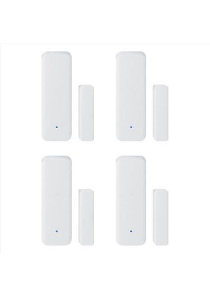 4x Tuya Zigbee 3 0 Akıllı Pencere Kapı Sensörü Kablosuz Bağlantı Akıllı Yankı Hub Smartlife App Için Çok Fonksiyon (Yurt Dışından)