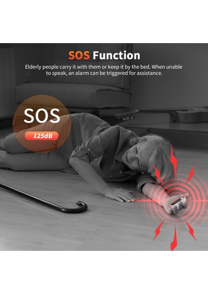 2x Kişisel Alarm Kendinden Savunma Alarmı 125DB Kişisel Savunma Çocuklar Için Siren Güvenlik Taşınabilir Alarm Anahtarlığı (Yurt Dışından) fiyatları