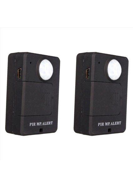 2x Mini Gsm Pır Alarm Hareket Sensörü Alarm Kızılötesi Kablosuz Gsm Alarm Alıcı Khrikan Trafısı Tümle (Yurt Dışından)