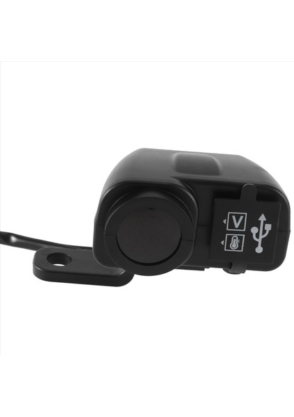 Araç Şarj Cihazı Voltajı ve Sıcaklık Göstergesi Dijital Ekran Gösterildiği Gibi Iki Çift USB Hızlı Şarj Evrensel (Yurt Dışından) fırsatları