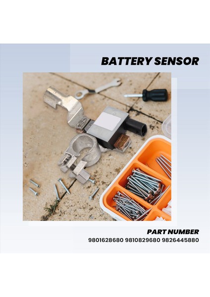 Pil Sensörü Pil Negatif Hat Sensörü 9801628680 9810829680 9826445880 Citroen C3 E-Lysee Ds3 Peugeot 208 2008 (Yurt Dışından) modelleri