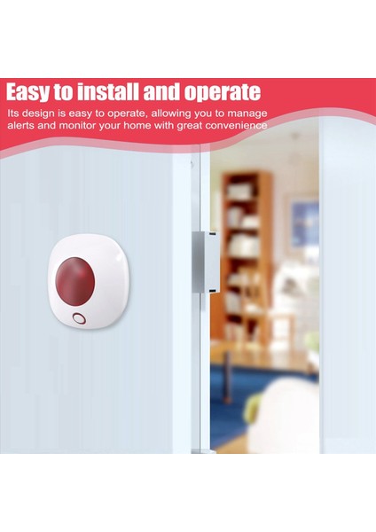 Akıllı Sesli Işık Alarm Siren Wifi 110DB Tuka Güvenlik Koruma Siren Ev Alarm Güvenlik Sistemi Ab Fiş (Yurt Dışından) indirimleri