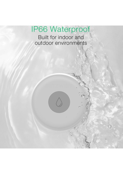 Ewelink Zigbee Su Sensörü Su Dedektörü Ev Uzaktan Alarm Güvenliği Soyma Sensörü Akıllı Ev (Yurt Dışından) indirimleri