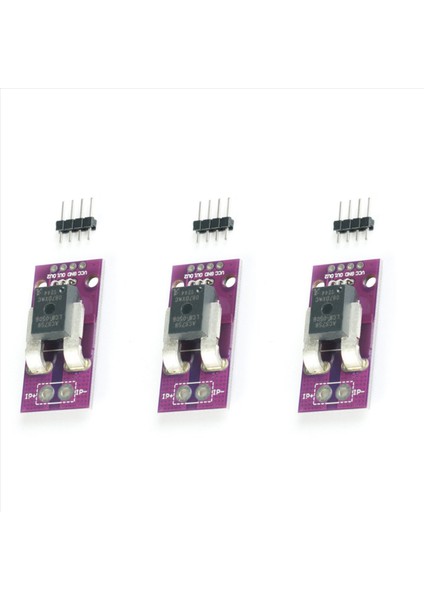 3x ACS758 ACS758LCB-100B Akım Modül Doğrusal Salon Akım Sensörü Pff-T Akım Algılama 3-5V (Yurt Dışından)