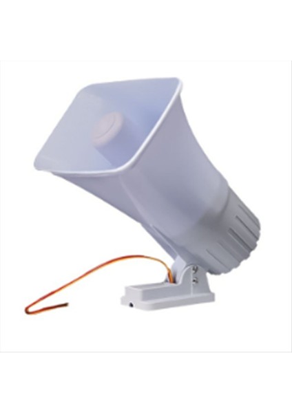 Dc 12V Tel 30 Watt Siren Çift Ton Kapalı/dış Mekan 120DB Sinek Süper Alarm Korna Güvenlik Alarm Sireni (Yurt Dışından)
