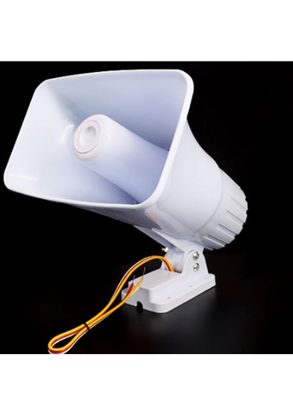 Dc 12V Tel 30 Watt Siren Çift Ton Kapalı/dış Mekan 120DB Sinek Süper Alarm Korna Güvenlik Alarm Sireni (Yurt Dışından) fiyatları