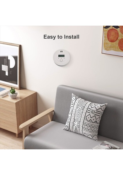 Co Alarm Sensörü 85DB Yüksek Hassas Uyarı Dumanı ve Karbon Monoksit Dedektörü Alarm Co Detektörü Home Hotel (Yurt Dışından) fırsatları
