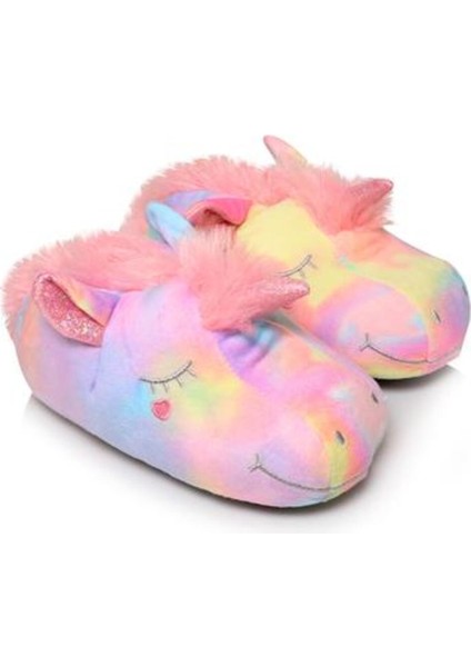 Golden Horse Çocuk Hayvanlı Panduf Pembe 22/29 fırsatları