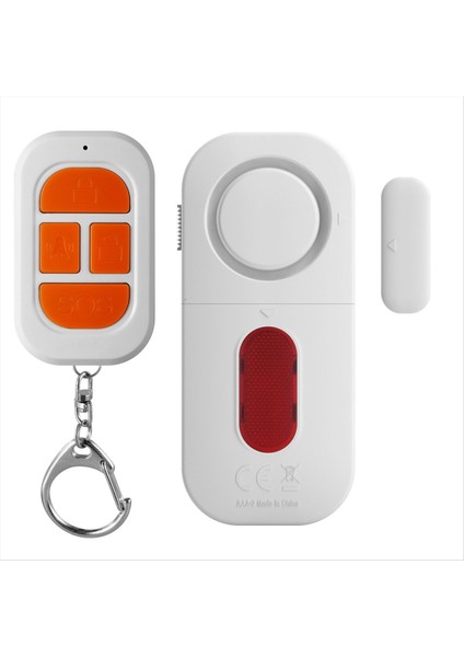 Kapı ve Pencere Alarmı Çok Fonksiyonlu Çok Işlevli Hırsızlık Anti Alarm Kablosuz Uzaktan Kumanda Kapı Sensörü Alarmı 130DB Kapı Sensörü (Yurt Dışından) fiyatları